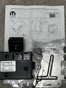 68288762ac Mopar Trailer Brake Controller Ram Truck