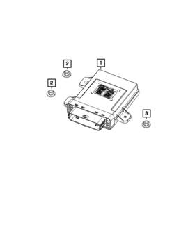68588997aa Mopar Genuine Trailer Tow Module