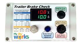 Bc-01 My Rv Works Trailer Electric Brake Checker For 7-way Connection And Brakes