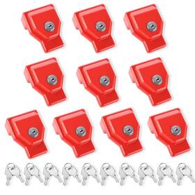 Nakaneko Yc001 Glad Hand Lock Heavy Duty Aluminum Without Keyed Alike 10 Pack Air Brake Glad