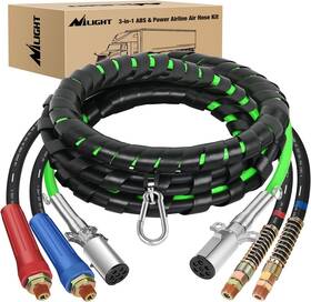 B0cmd66xj1 Nilight 12ft 3 In 1 Abs And Power Air Line Hose Assembly Kit Lines
