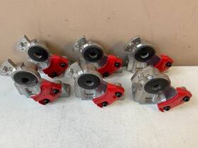 12-138 Phillips 6 Pack Angle Mount Red Emergency Gladhand
