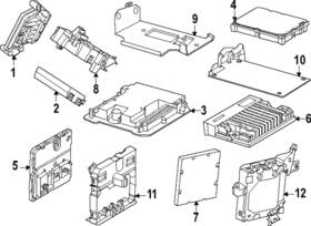 Pad-907-383-d Porsche Genuine Control Module