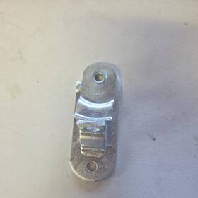 Power Brace 40115 Trailer Door Padlock Latch Bar Lock Cargo Race Car Hauler 4 Inch Steel