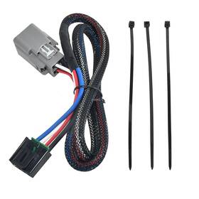 Red Wolf 926585401831 2-pin Brake Control Wiring Harness Adapter For 15-22 Ram1500/2500/3500/4500/5500