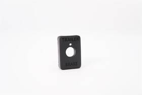 Redarc 338628004737 Trailer Brake Control Switch Insert Panel Tpsi-002 Tow-pro Rectangle