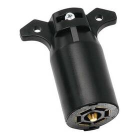 Reese 118021 One Trailer Plug 7-way End Plastic Black