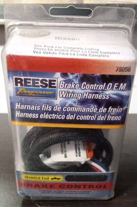78056 Reese Towpower 78054 Brake Control Wiring Harness Ford Mercury Lincoln Rover