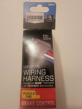 8506911 Reese Towpower Trailer Brake Controller Style Wiring