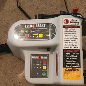 Roadmaster 028183 Even Brake Portable Towing Braking System
