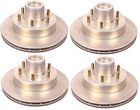 Rotor-hub-12-dac-4 Ecustomhitch 4-pk Kodiak Trailer 191215149636