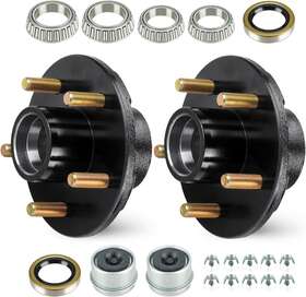 Sehnsucht 695641540628 Trailer Brake Idler Hub Kit 5-hole 4.5 Inch Bolt Circle For 3500lb