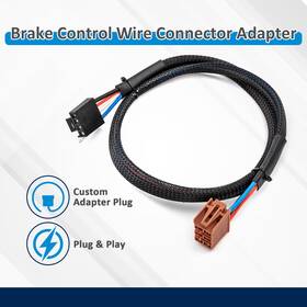 Si-70208007 Si Brake Control Wiring Adapter For 2001-2002 Silverado Sierra 1500 Hd/2500 Hd/3500