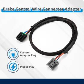 Si-70208013 Si Brake Control Wiring Adapter For 2011-2024 Dodge Durango With Factory Tow Package