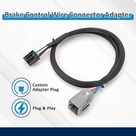 Si-70208015 Si Brake Control Wiring Adapter For 2010-2011 2012 Dodge Ram 1500/2500/3500