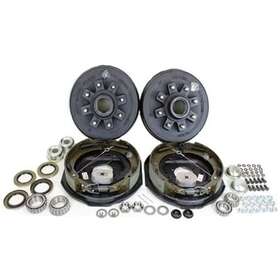 Bk42865eleauto-ips Southwest Wheel 7 000 Lbs. Trailer Axle Self Adjusting Electric Brake Kit