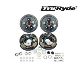 Pgbk555eleauto-trp Southwest Wheel Pre-greased 5-5.5 Inch Self-adjusting Trailer Axle Brake Kit For 3 500 Lb Axles