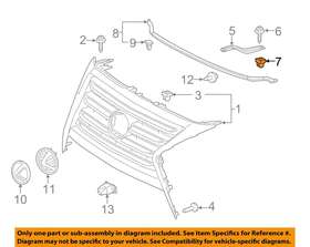 Gx460-grille Toyota Oem 9018905027 Lexus 10-18 Grommet