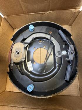 Trailer Parts Eb01-120 - 12 Inch X 2 Self-adjusting Electric Brake Assembly Left