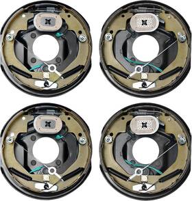 Vevor 197988446781 Electric Trailer Brake Assembly 2 Pairs Self-adjusting Brakes Kit For 3500 Lbs