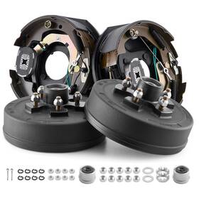 3500-4-2 Vevor Electric Trailer Brake Kit 10 X 2-1/4 In Brakes For 3500 Lbs Axle