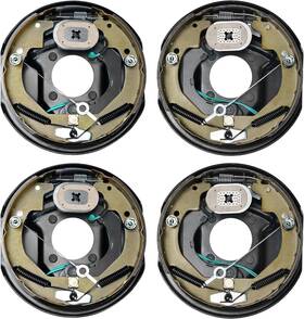Vevor 840349981987 Electric Trailer Brake Assembly 10 Inch X 2-1/4 2 Pairs Self-adjusting