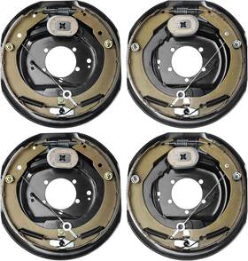 Vevor 840349982717 Electric Trailer Brake Assembly 12 Inch X 2 Pairs Self-adjusting