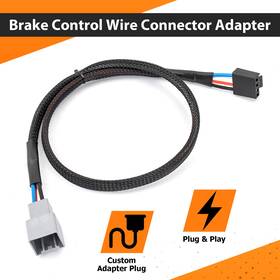70208010 Weisen For 2018 Jeep Wrangler Jl Gladiator Jt Trailer Brake Control Adapter Wiring