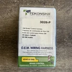 Trailer Brake Control Harness Tekonsha 3026-P. Fixed Price $14.00.
