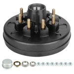 Aeagle New 3RD 12" X Trailer Brake Drum 8 On 6.5" Bolt Circle Kit For Heav.... Fixed Price $131.73.