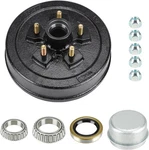 10" 2-1/4" Trailer Brake Hub Drum Kit On 4.5" For 3500 Lbs Axle. Fixed Price $50.95.