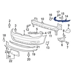 For Volkswagen Jetta 2010-2014 1K9807571D Front Left Bumper Guide. Fixed Price $137.92.