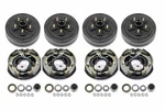 Libra Trailer Hub Drum Kits On 4.5" & Self Adj Electric Brakes 3500LB Axle PK2. Fixed Price $393.00.