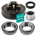 10" X 21/4" Trailer Brake Kit On 5" For 3500 Lbs Heavy Duty Bolt 1/2"20 L.... Fixed Price $89.17.
