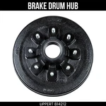 Curt 12 Inch Brake Drum Hub 7K Axles 8 6-1/2 Includes Bearing Cone Kit. Fixed Price $139.99.