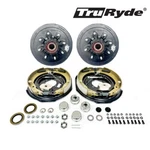 Pre-greased 8-6.5" Self-adjusting Trailer Brake Kit For 7,000 Lb Axles 1/2". Fixed Price $351.94.