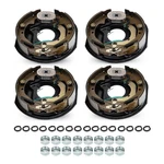 Sehnsucht Trailer Electric Brakes, 2 Pair Of 4 Hole Mounting A.... Fixed Price $194.32.