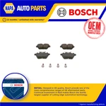 Brake Pads Set Rear 0986494020 Bosch 71752987 77362343 99457750 99465680 9950821. Fixed Price $32.93.