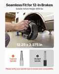 Electric Trailer Brake Kit, 12.25 X 3.375 Inch, Pair Self-adjusting. Fixed Price $206.71.