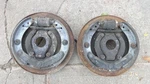 1947 - 1952 Chevy Truck 3/4 Ton Front Brake Backing Plate Assemblies Original Gm. Fixed Price $795.00.