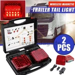 2X 7PIN Led Magnetic Wireless Taillight Kit Fortrailer-truck Automotive. Fixed Price $39.99.