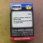 Reese Towpower 74437 Trailer Brake Control Oem Wiring Harness Ford Mercury Dodge. Fixed Price $12.49.