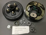 10'' Trailer Drum, 3.5K Right Electric Brake, Bearings, Seal, Lug Nuts. Fixed Price $155.00.