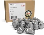 24PC 1/2'' X 20 Chrome Bulge Acorn Lug Nuts Fits Dodge, Ford, Gm,trailer. Fixed Price $28.95.