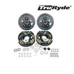 Pre-greased 5-4.5" Self-adjusting Trailer Brake Kit For 3,500 Lb Axles. Fixed Price $245.99.
