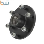 1 Set Lug On 5.5" Trailer Axle Idler Hub 63555 For 3500 Lbs #84 Spindle. Fixed Price $31.75.