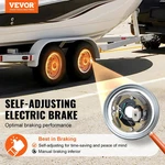 Electric Trailer Brake Assembly 10"X2-1/4" Self Adjusting For 3500 Lbs Axle Pc. Fixed Price $159.87.