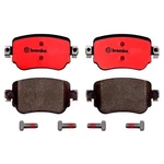 Brembo Rear Ceramic Brake Pads For Audi Q3 Quattro Vw Golf Alltrack Gti Passat. Fixed Price $58.92.