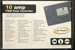 New Go Power! 12V 10A Flush-mounted Solar Charge Controller GP-PWM-10-FM. Fixed Price $40.00.