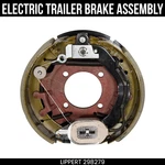 Curt Electric Trailer Brake Assembly Right 12-1/4 X 3-3/8 In Drum 8K Lbs. Fixed Price $127.99.